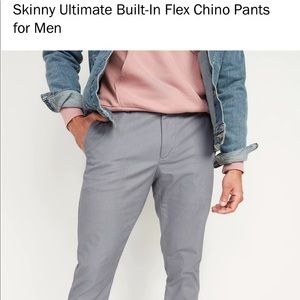 Old Navy Skinny Ultimate Built In Flex Chino